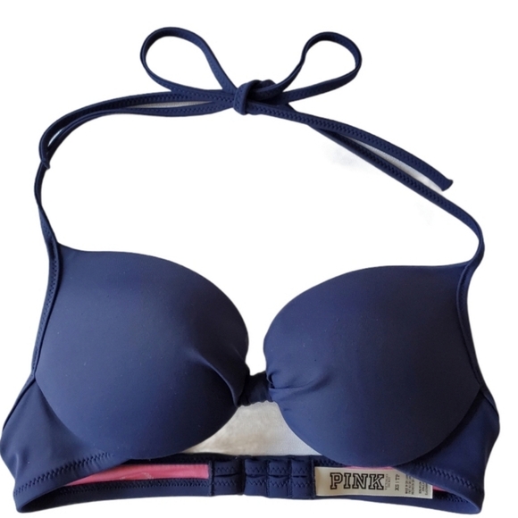 PINK Victoria's Secret Other - PINK by VS Bikini Top Womens‎ Xsmall Halter Beach Coastal Swim Tropical Sun XS